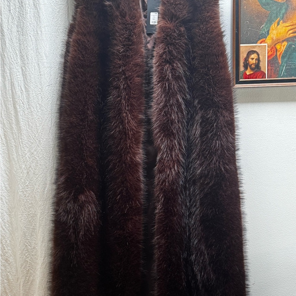 Fashion Nova Rich Chocolate Teddy Jacket